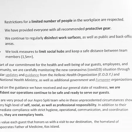 Apart Otel Aspro Spiti 2*