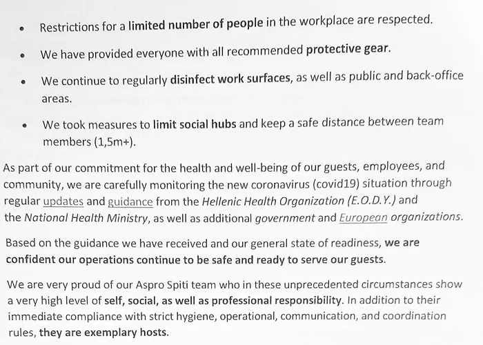 Aparthotel Aspro Spiti 2*