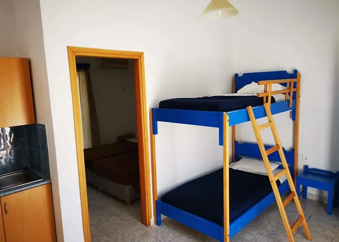 Lägenhetshotell Aspro Spiti Tigaki