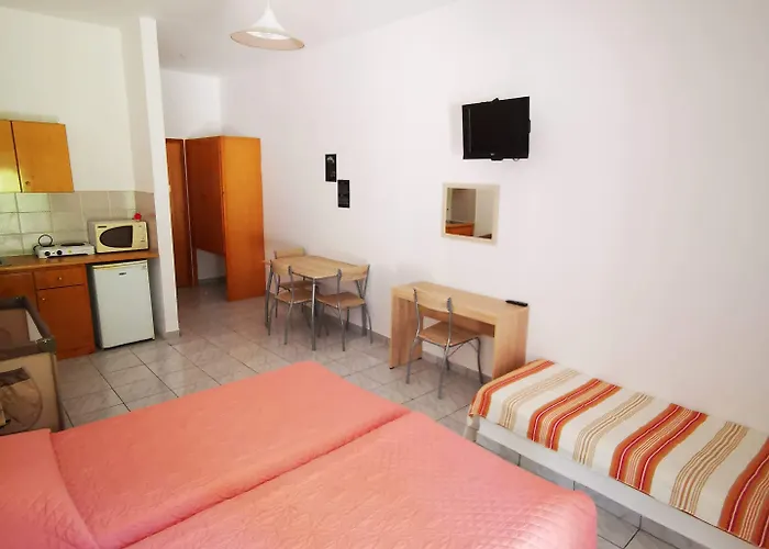 Lägenhetshotell Aspro Spiti Tigaki